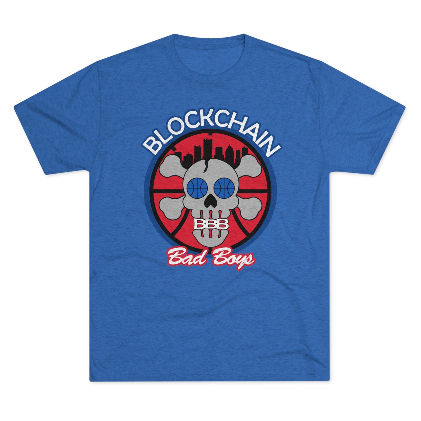 Blockchain Bad Boys Colorways Unisex Tri-Blend Crew Tee