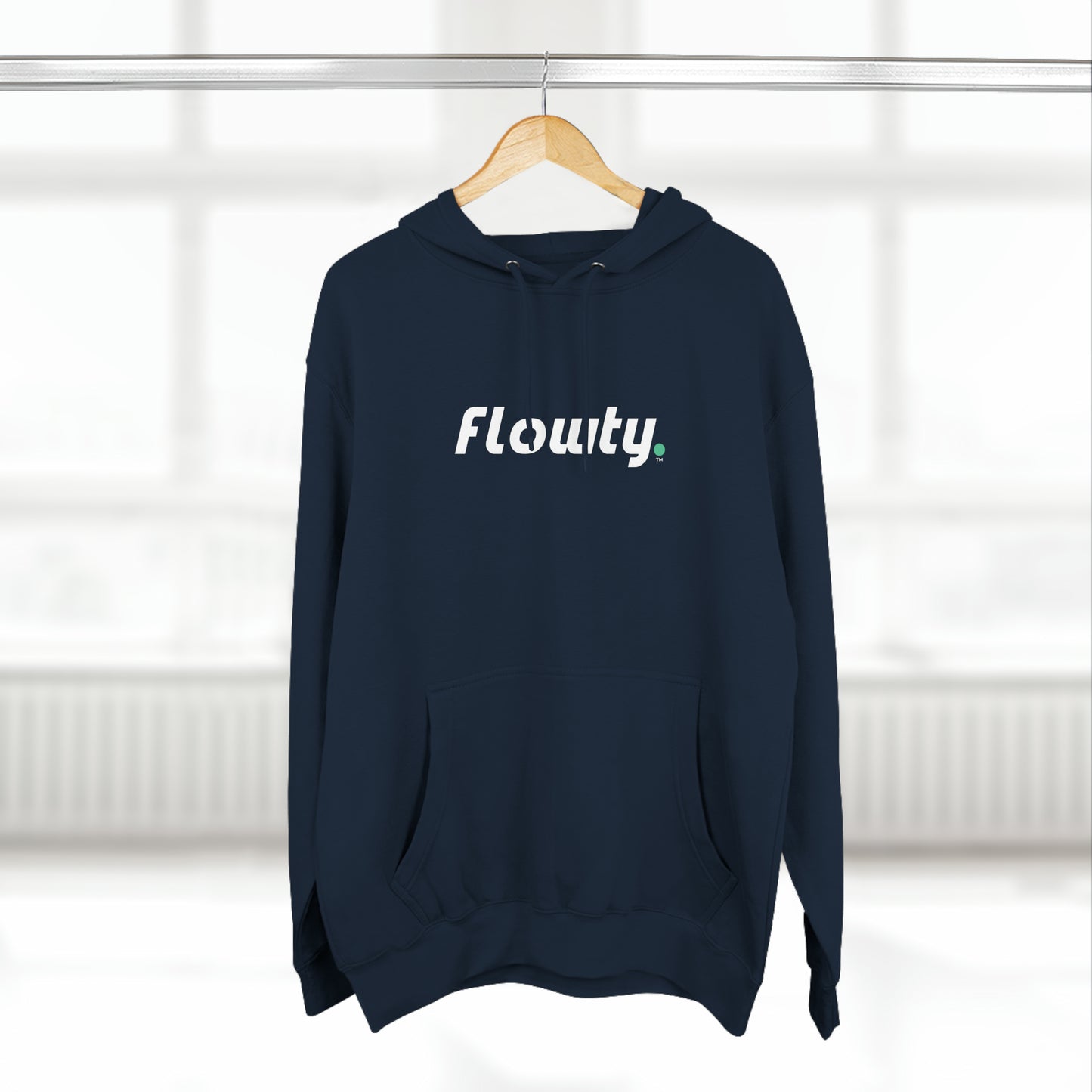 Flowty Mid Three-Panel Fleece Hoodie