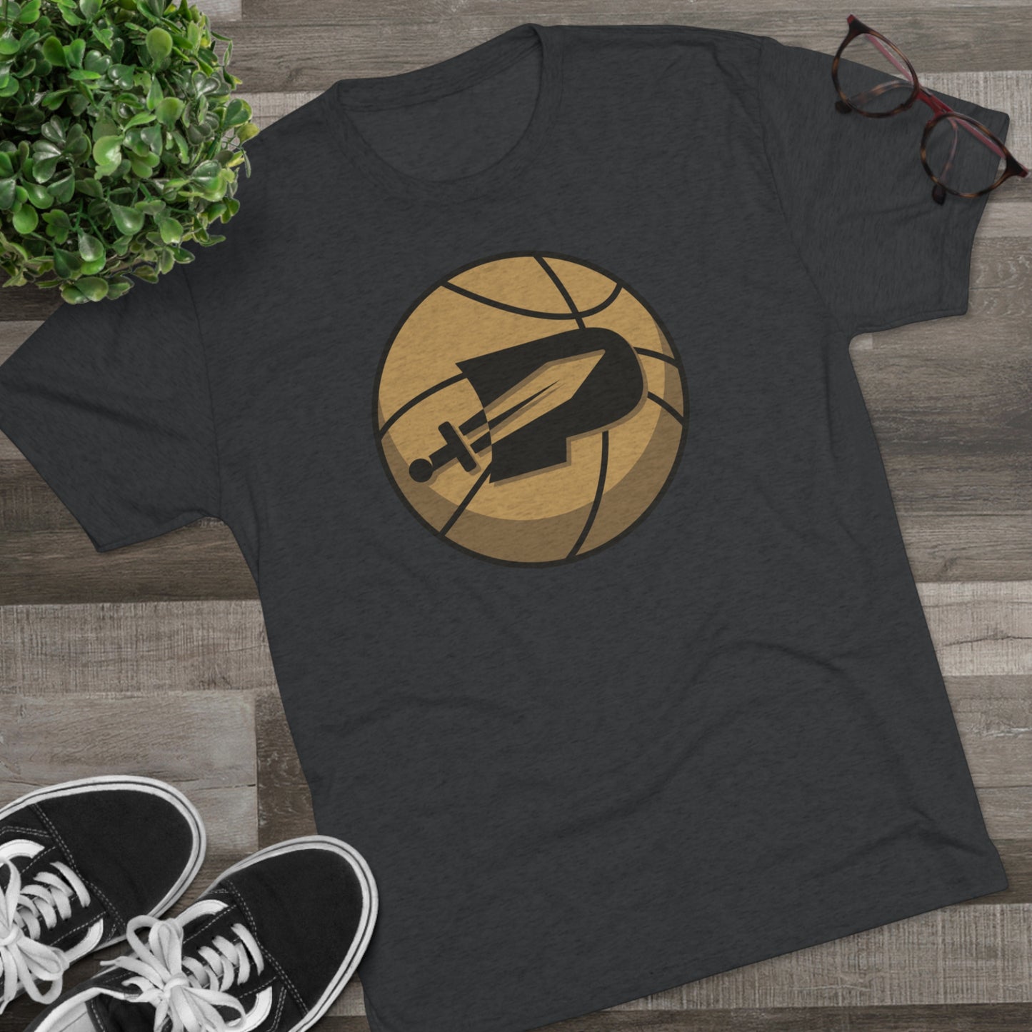 Packaliers Basketball Unisex Tri-Blend Crew Tee