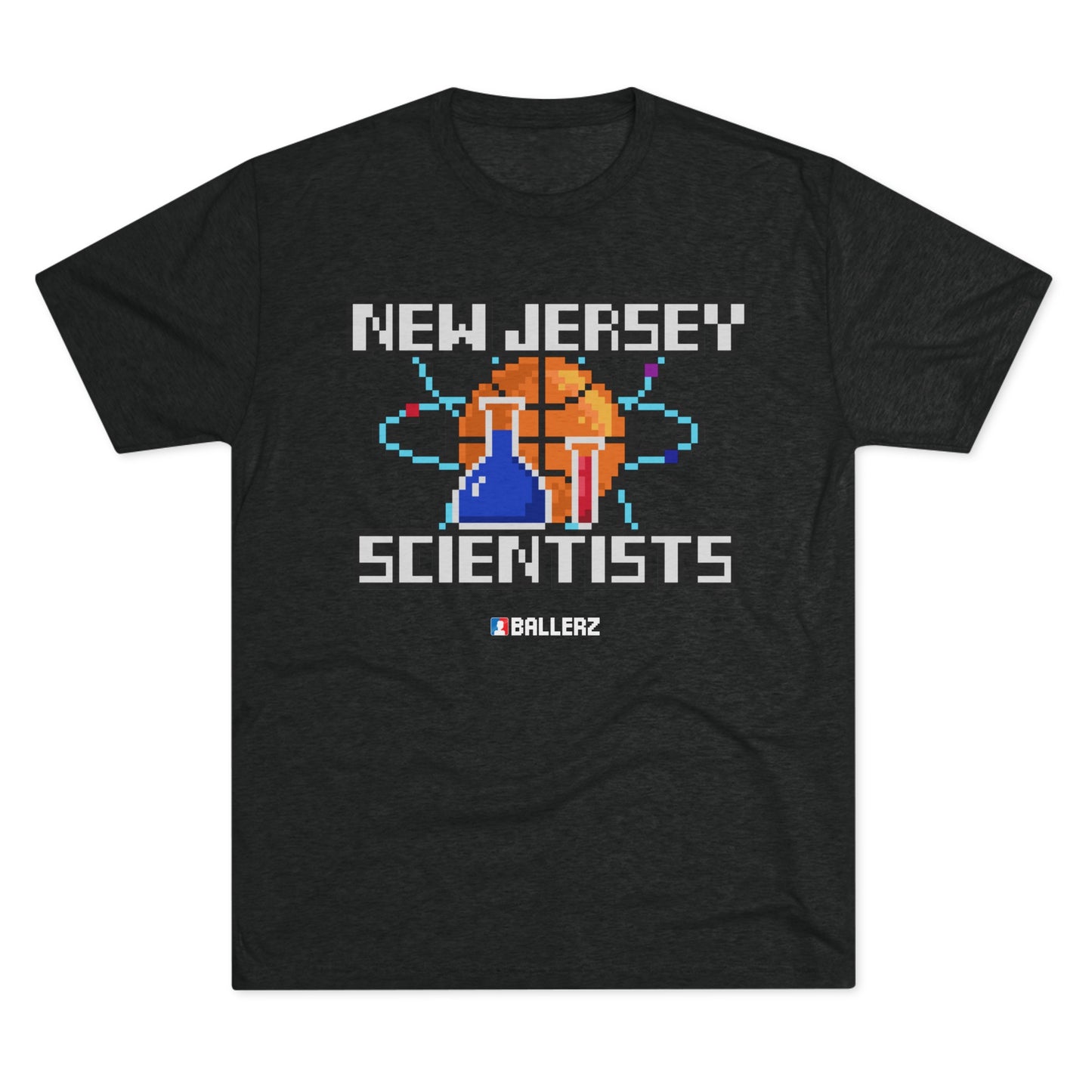 Ballerz New Jersey Scientists Unisex Tri-Blend Crew Tee