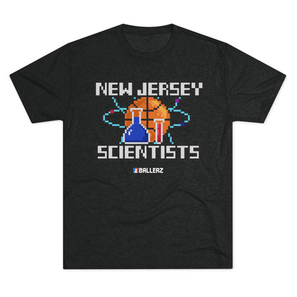 Ballerz New Jersey Scientists Unisex Tri-Blend Crew Tee