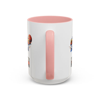 Chasing The Storm Basketball Logo Coffee Mug