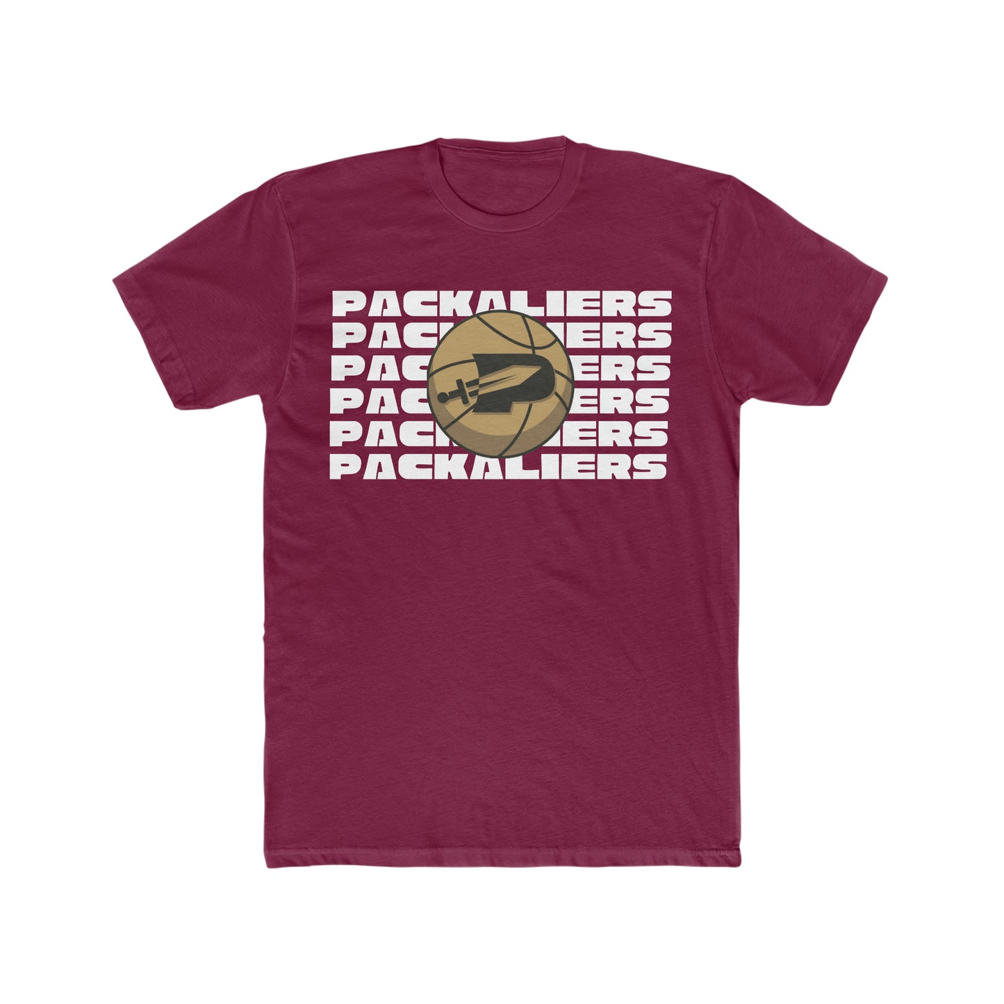 Packaliers Repeating Men's Cotton Crew Tee