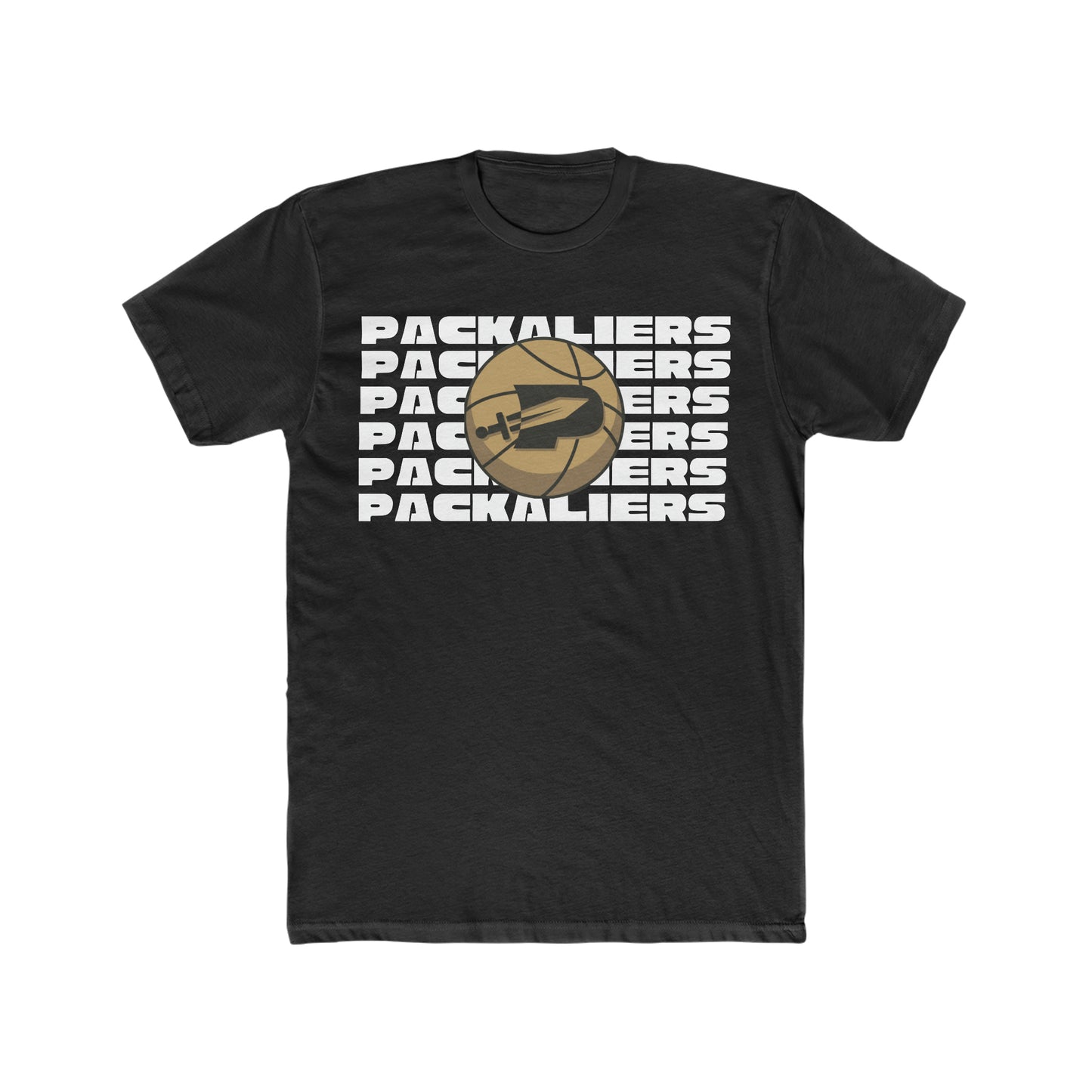 Packaliers Repeating Men's Cotton Crew Tee