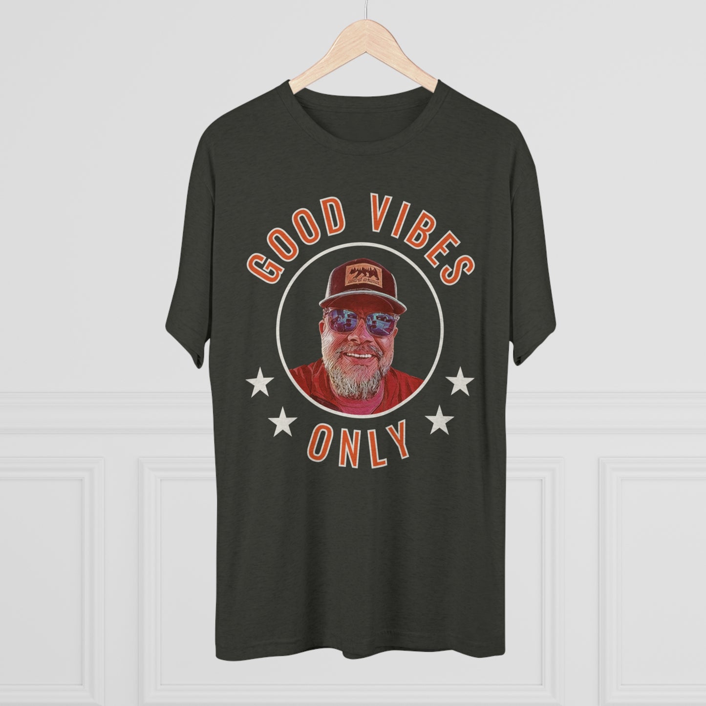Treaticus Good Vibes Unisex Tri-Blend Crew Tee