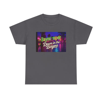 Bayou Sniper— "Down in the Bayou" T-Shirt