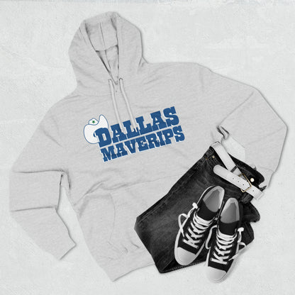 Dallas Maverips Three-Panel Fleece Hoodie