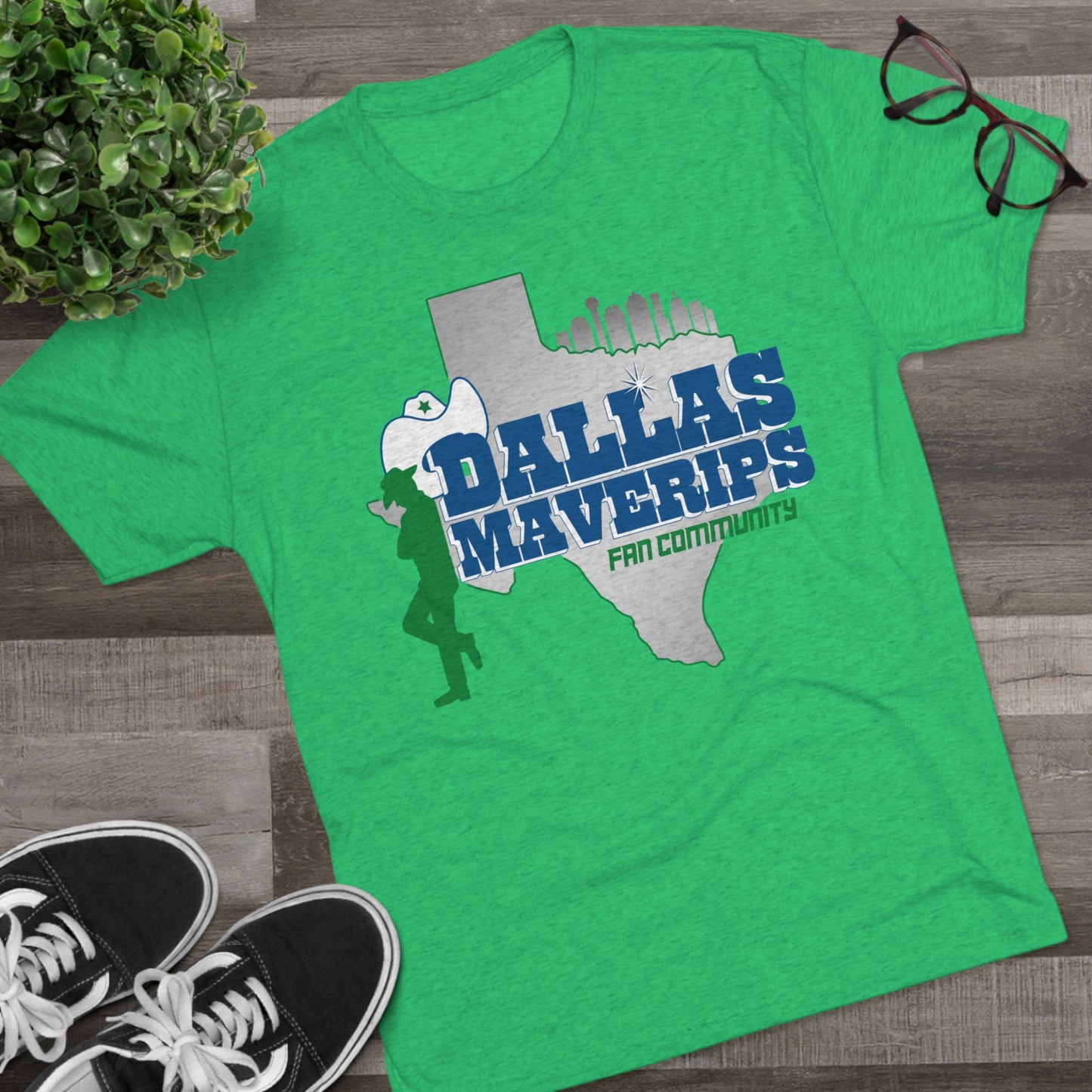 Maverips Logo Colorways Unisex Tri-Blend Crew Tee