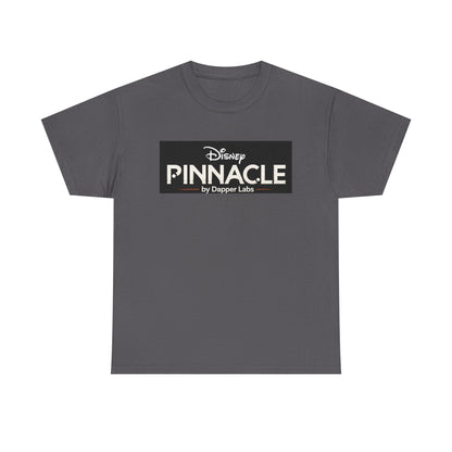 Pinnacle Disney Logo Tee — Retro Black Box Graphic T-Shirt