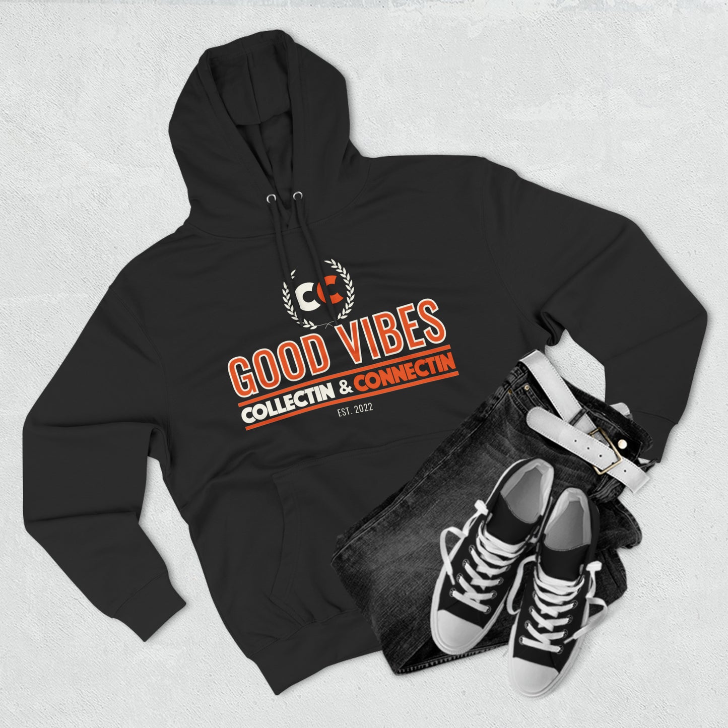 Good Vibes Unisex Premium Pullover Hoodie