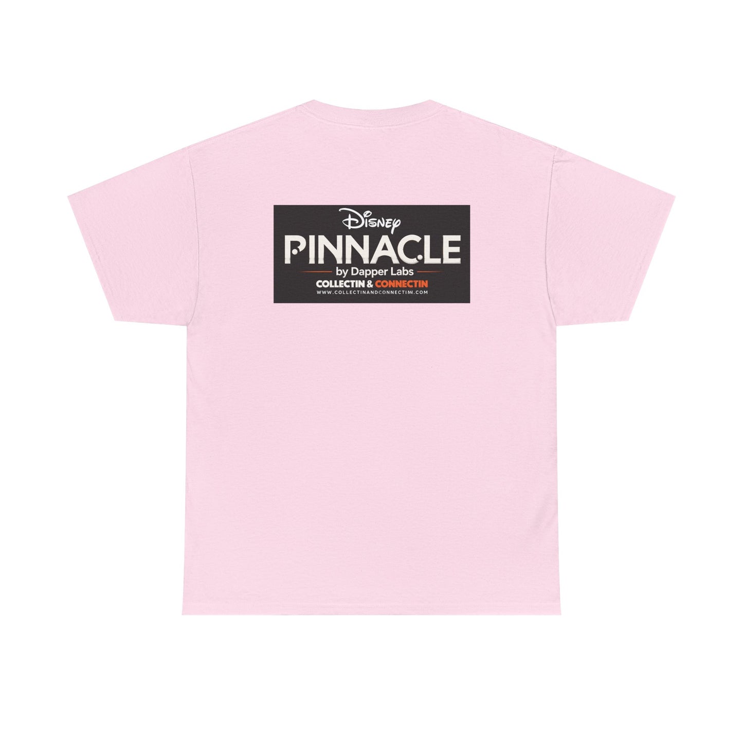 Pinnacle Disney Logo Tee — Retro Black Box Graphic T-Shirt