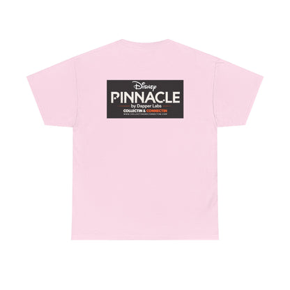 Pinnacle Disney Logo Tee — Retro Black Box Graphic T-Shirt
