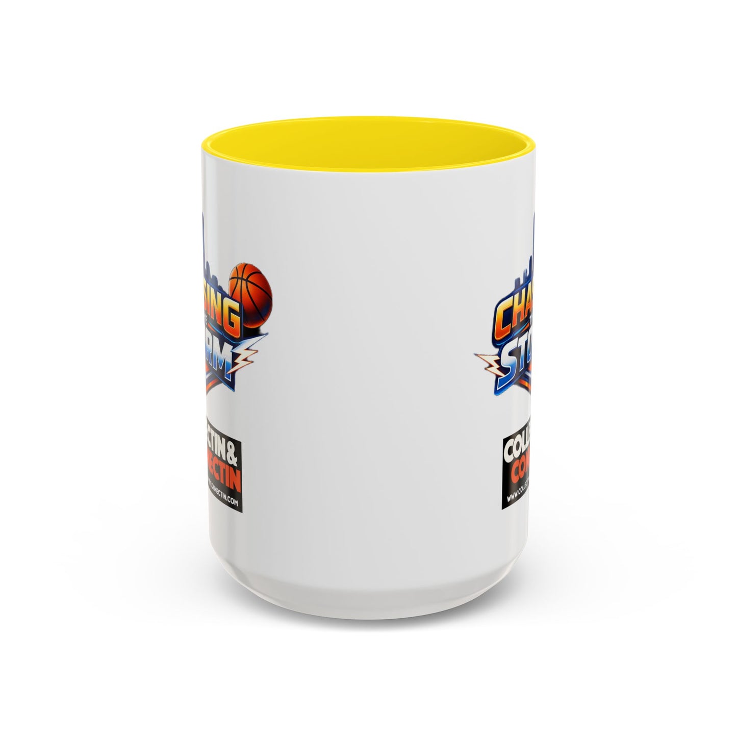 Chasing The Storm Basketball Logo Coffee Mug
