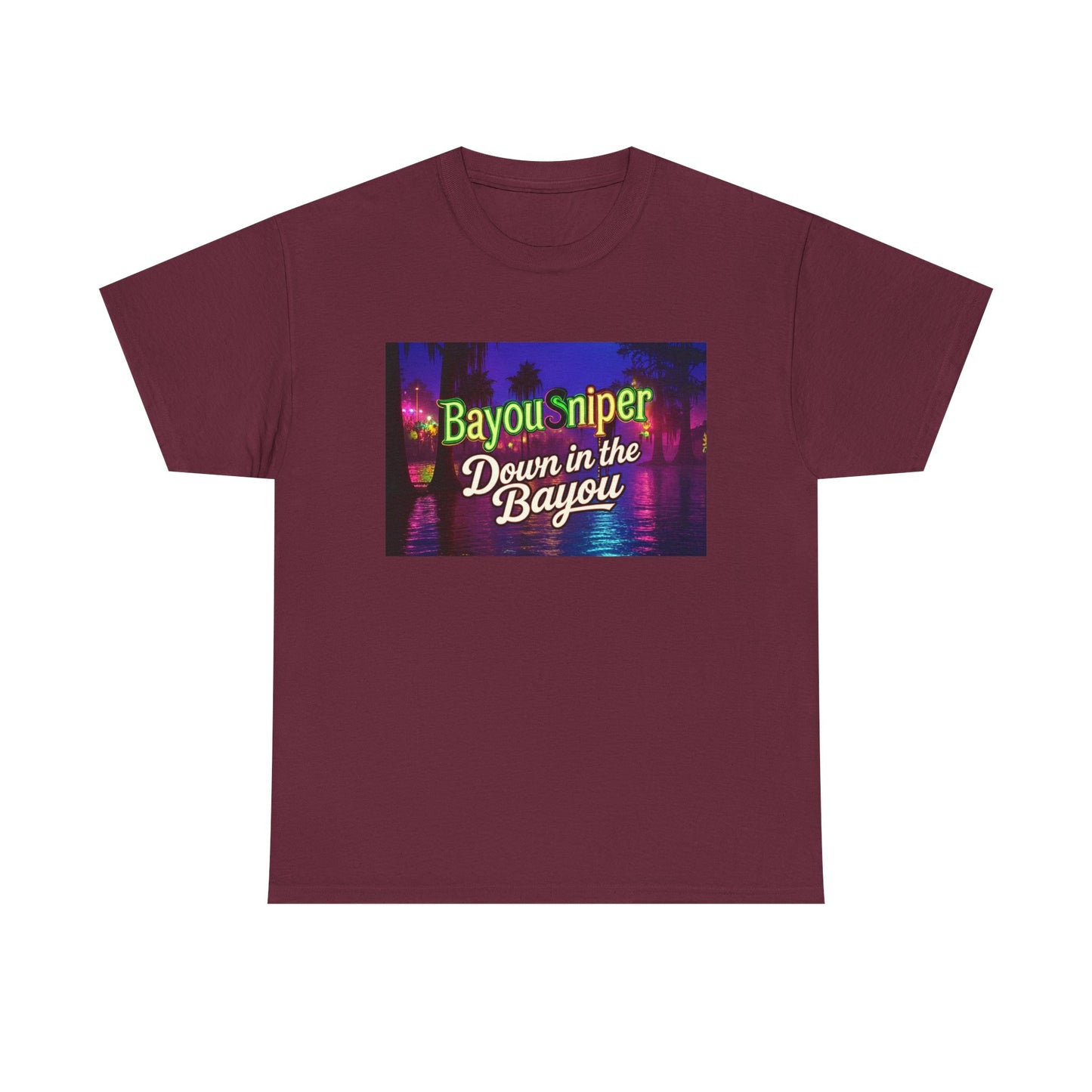 Bayou Sniper— "Down in the Bayou" T-Shirt
