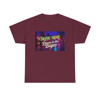 Bayou Sniper— "Down in the Bayou" T-Shirt