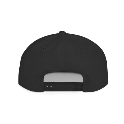Snapback Hat — Pudgy Boyz Sports Talk Embroidered Flat-Bill Cap