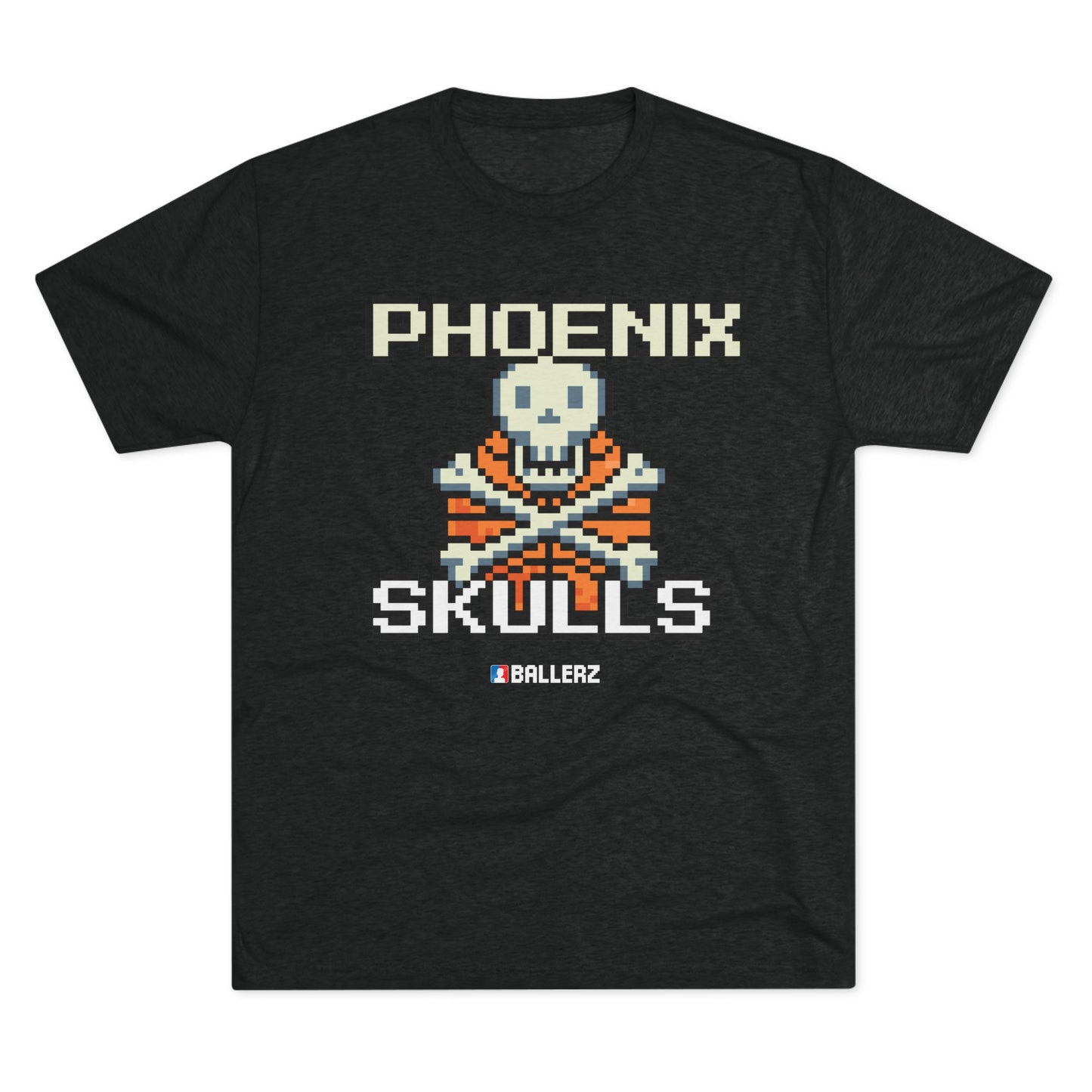 Ballerz Phoenix Skulls Unisex Tri-Blend Crew Tee