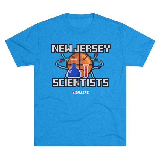 Ballerz New Jersey Scientists Unisex Tri-Blend Crew Tee