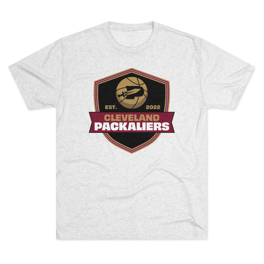 Packaliers Shield Unisex Tri-Blend Crew Tee