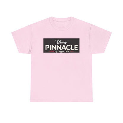 Pinnacle Disney Logo Tee — Retro Black Box Graphic T-Shirt
