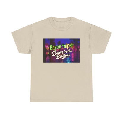 Bayou Sniper— "Down in the Bayou" T-Shirt