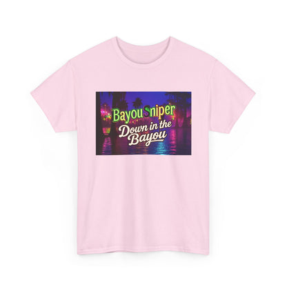 Bayou Sniper— "Down in the Bayou" T-Shirt