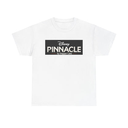 Pinnacle Disney Logo Tee — Retro Black Box Graphic T-Shirt