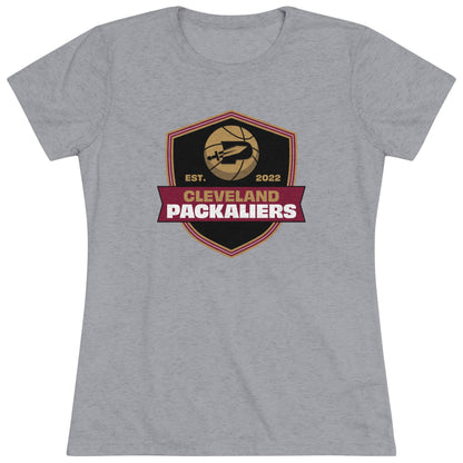Packaliers Shield Women's Triblend Tee