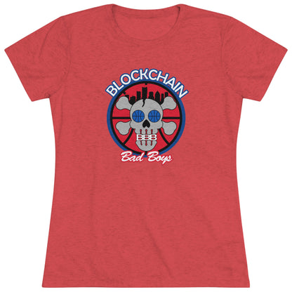 Blockchain Bad Boys Colorways Women's Triblend Tee