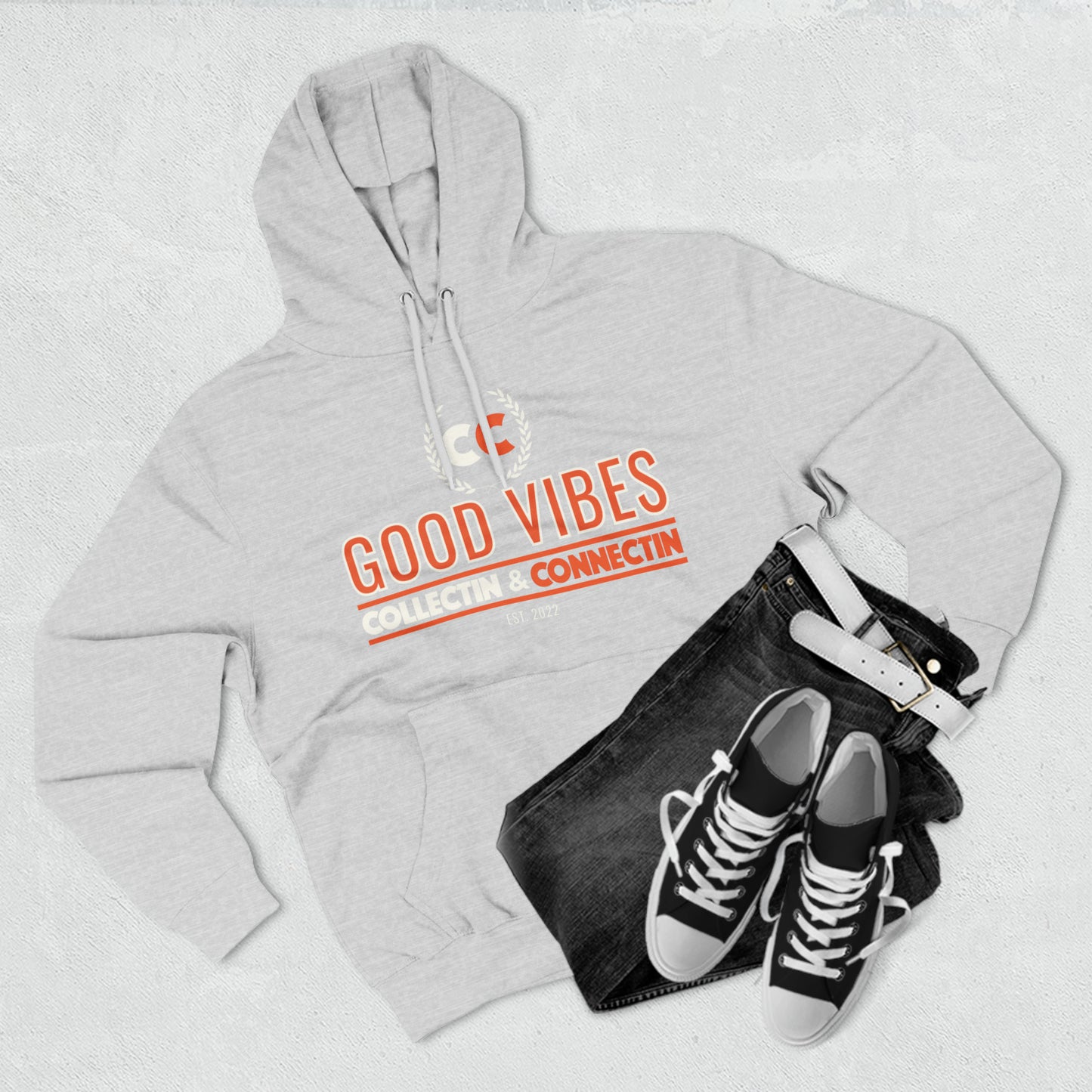 Good Vibes Unisex Premium Pullover Hoodie