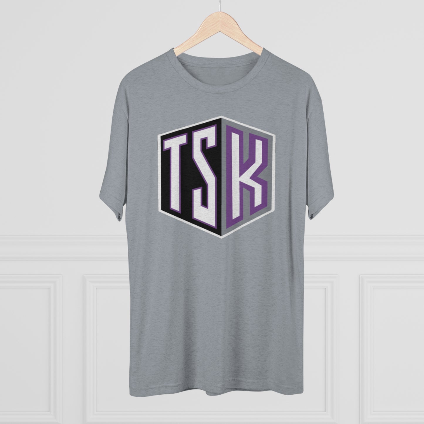 TSK Cube Unisex Tri-Blend Crew Tee