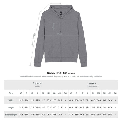 Collectin & Connectin Network Full-Zip Hoodie