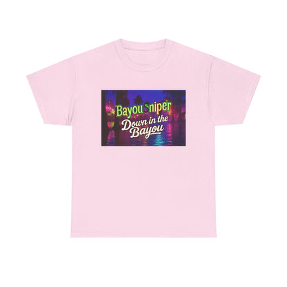 Bayou Sniper— "Down in the Bayou" T-Shirt
