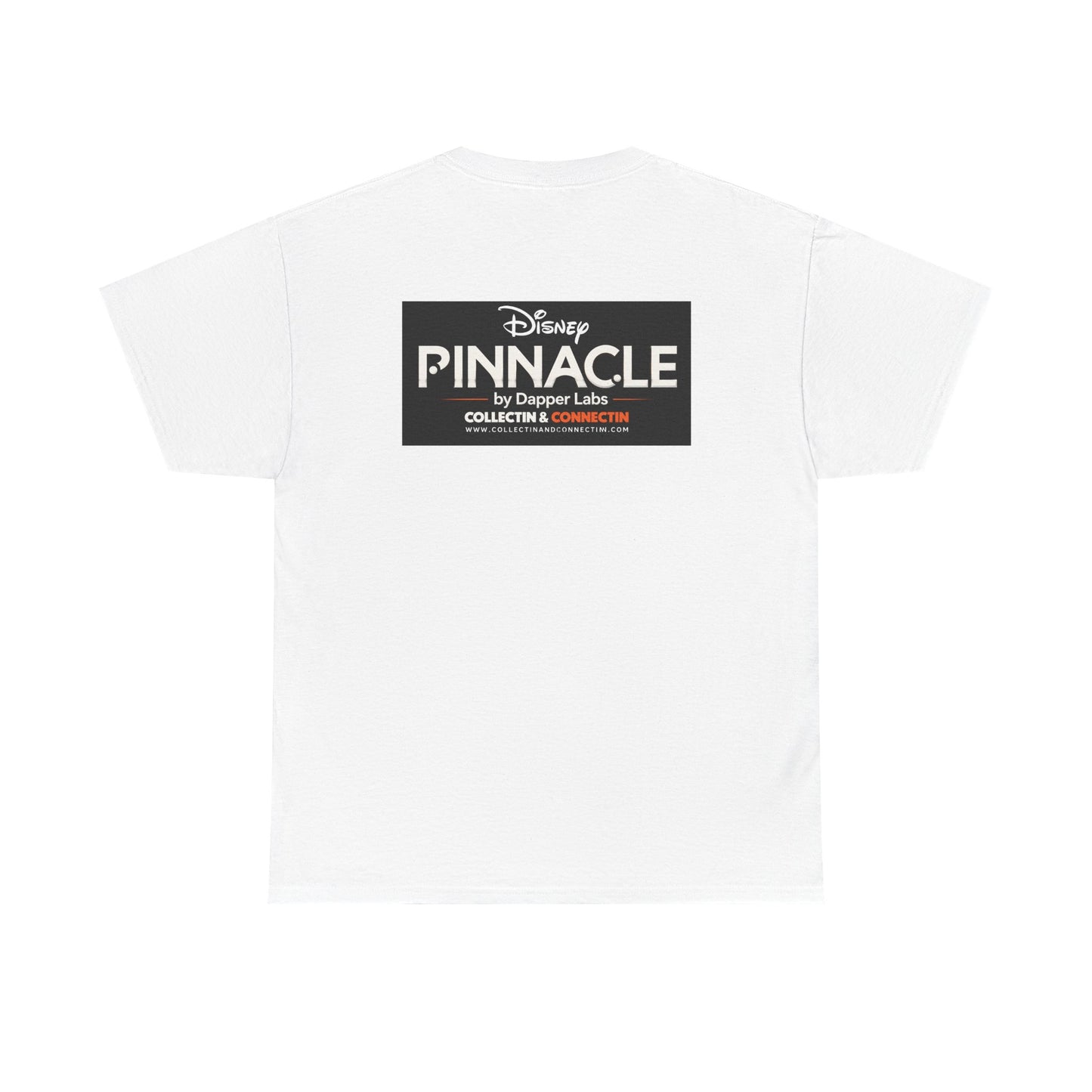 Pinnacle Disney Logo Tee — Retro Black Box Graphic T-Shirt