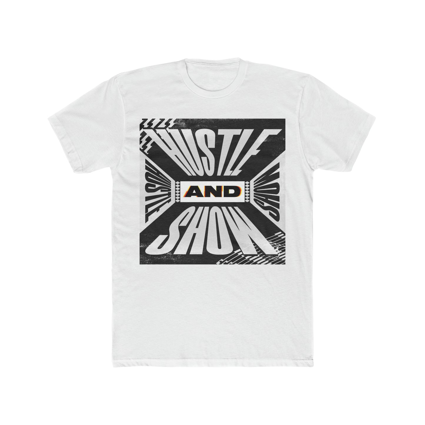 Hustle & Show Series 2 Men's Cotton Crew Tee
