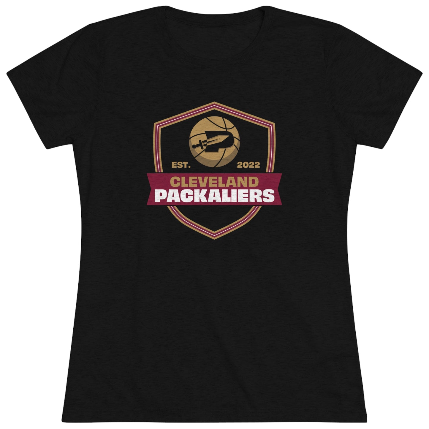 Packaliers Shield Women's Triblend Tee