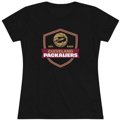 Packaliers Shield Women's Triblend Tee
