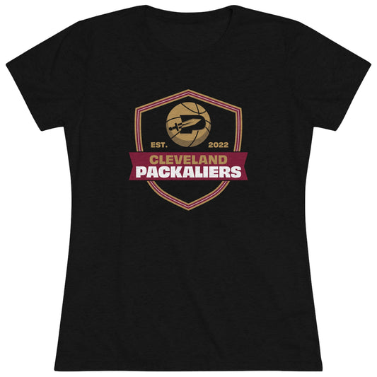 Packaliers Shield Women's Triblend Tee