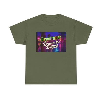 Bayou Sniper— "Down in the Bayou" T-Shirt