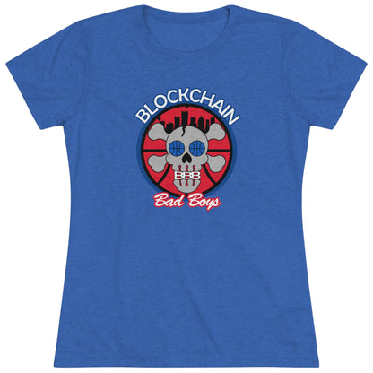 Blockchain Bad Boys Colorways Women's Triblend Tee