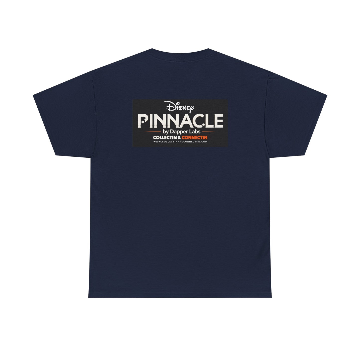 Pinnacle Disney Logo Tee — Retro Black Box Graphic T-Shirt