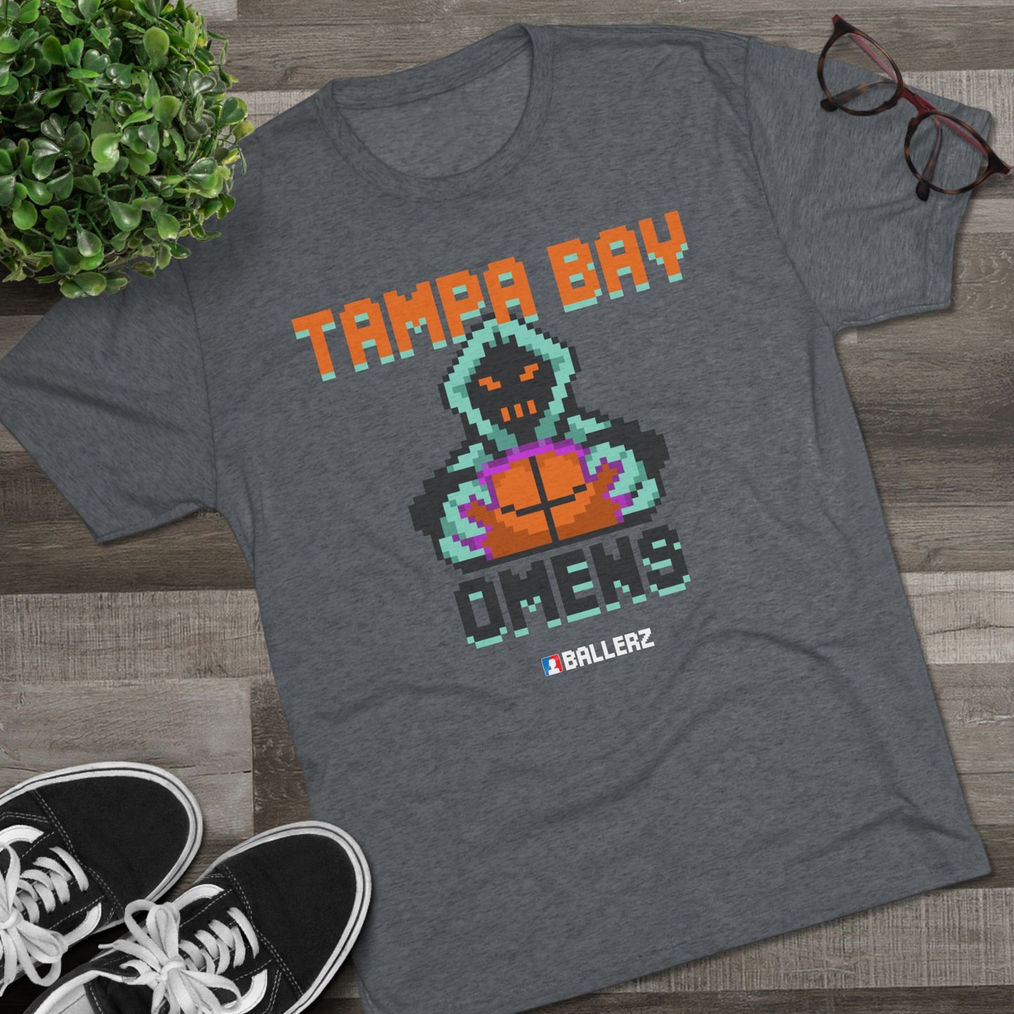 Ballerz Tampa Bay Omens Unisex Tri-Blend Crew Tee