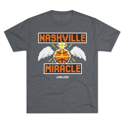Ballerz Nashville Miracle Unisex Tri-Blend Crew Tee