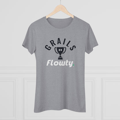 Grails on Flowty Women's Triblend Tee