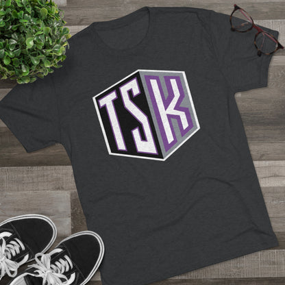 TSK Cube Unisex Tri-Blend Crew Tee