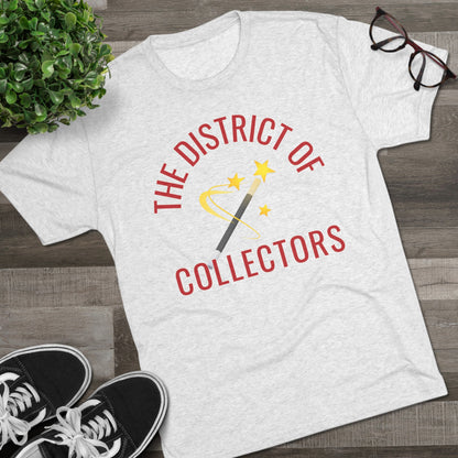 The District Wand Unisex Tri-Blend Crew Tee