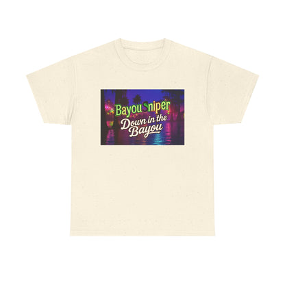 Bayou Sniper— "Down in the Bayou" T-Shirt
