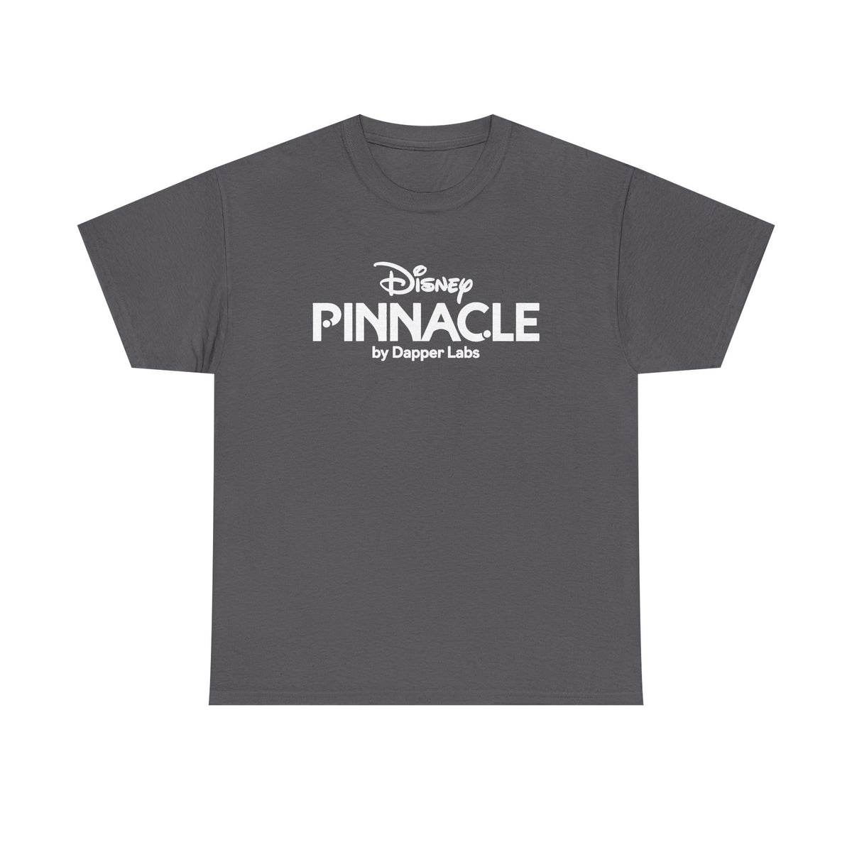 Pinnacle Disney Logo Tee — Retro Black Box Graphic T-Shirt