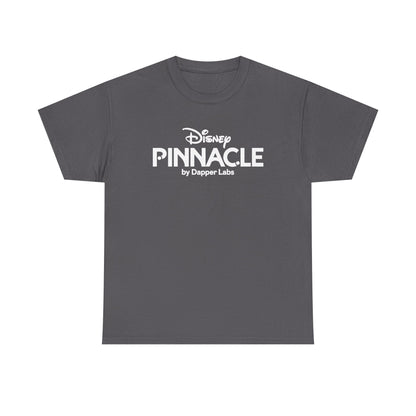 Pinnacle Disney Logo Tee — Retro Black Box Graphic T-Shirt