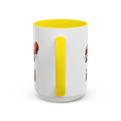Chasing The Storm Basketball Logo Coffee Mug